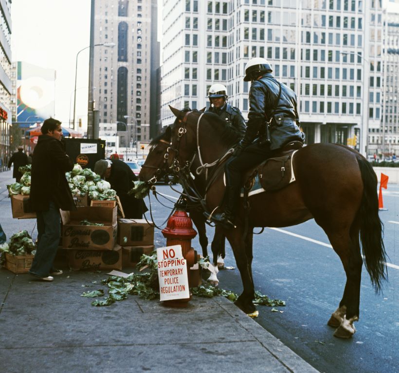 Mounted cops in downtown Philadelphia PA, USA | Фотограф: Николай Василев