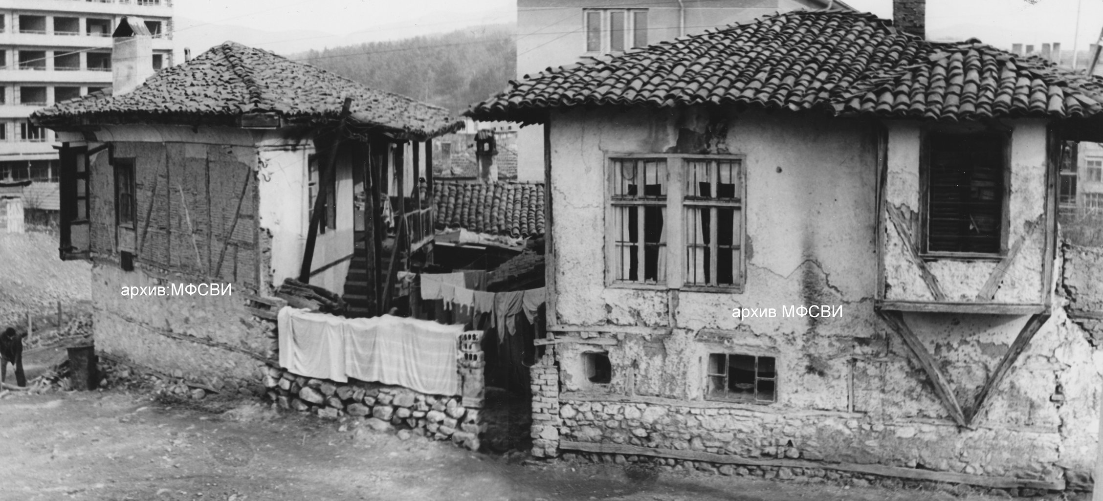 Старият конак в Казанлък | Източник: Архив "Музей на фотографията и съвременните визуални изкуства" - Казанлък