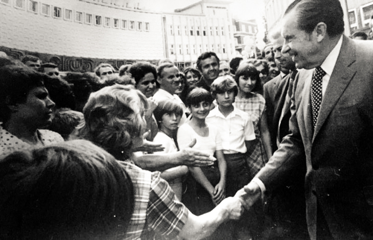 Посещение на Ричард Никсън | Фотограф: Димитър Викторов