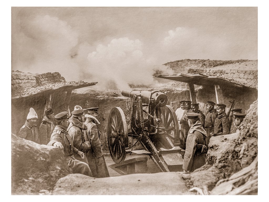 Българско укрепление, 1912 г. ©Георг Волц